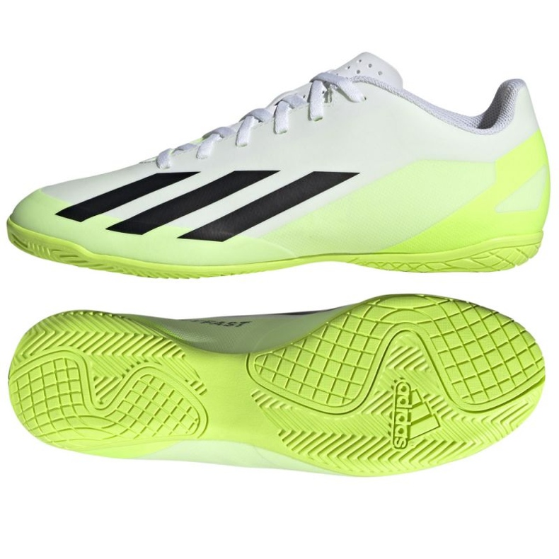 Scarpe da calcio Adidas X Crazyfast.4 In M IE1586 bianca bianca