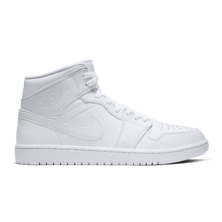 Scarpe Nike Air Jordan 1 Mid M 554724-130 bianca