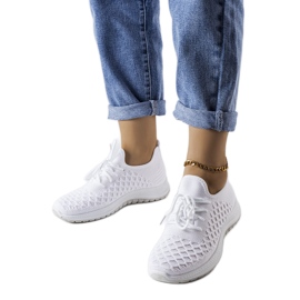 Sneaker sportiva Dunes bianca bianco