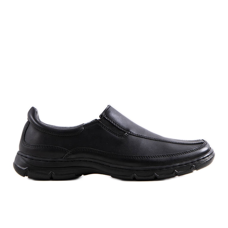 Scarpe slip-on nere da uomo di Kalin nero
