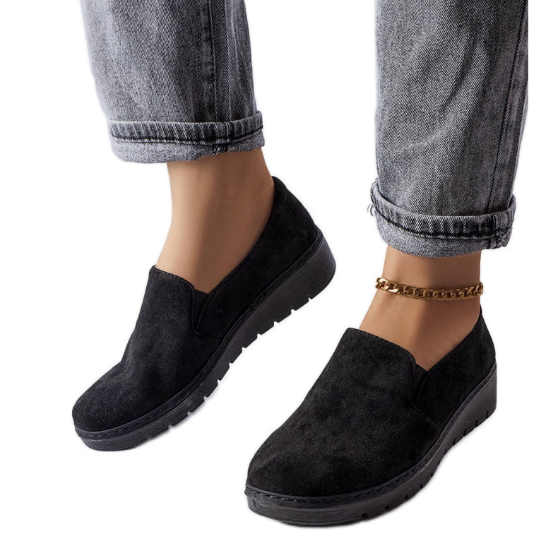 Scarpe nere di Pirn nero