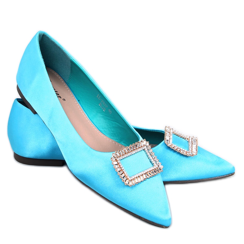 Eleganti ballerine con pietre Lorella Blue