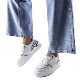 Sneakers bianche sulla piattaforma Tooele bianco