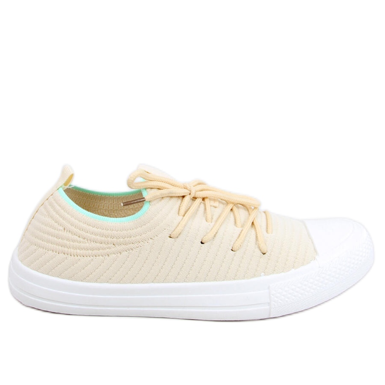Sneakers a calzino da donna Bruni LT.BEIGE