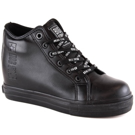 Sneakers nere da donna con zeppa Big Star EE274127 nero
