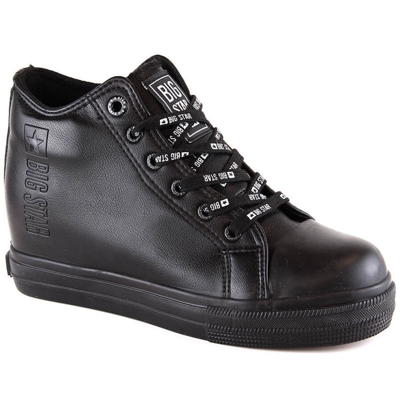 Sneakers nere da donna con zeppa Big Star EE274127 nero