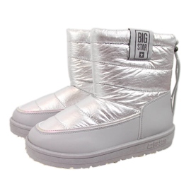 Stivali da neve isolati argento da donna Big Star II274118