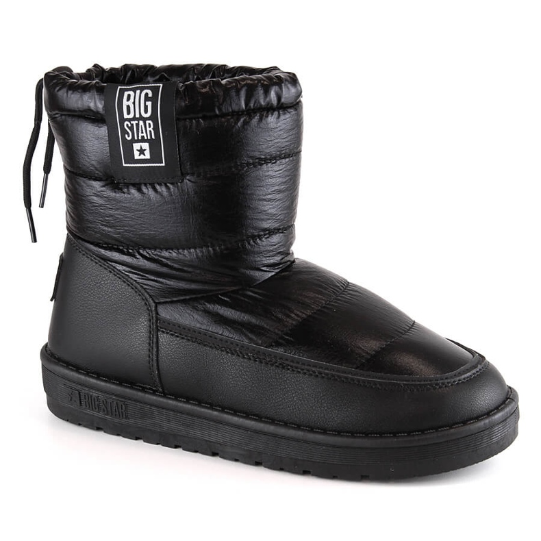 Stivali da neve da donna isolati neri Big Star II274120 nero