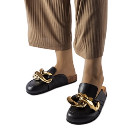 Cursori a catena neri di Christelle nero