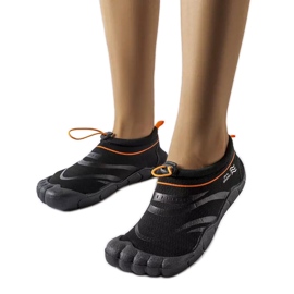 ProWater Scarpe da acqua Briss con punta nera nero