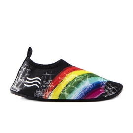 Scarpe da acqua Slipen colorate per bambini nero nero