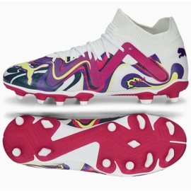 Scarpe Puma Future Match Creativity Jr FG/AG 107412 01 bianco, colore della miscela bianca