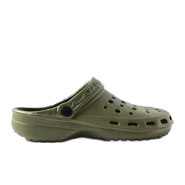 Pantofole da uomo in schiuma verde Slof