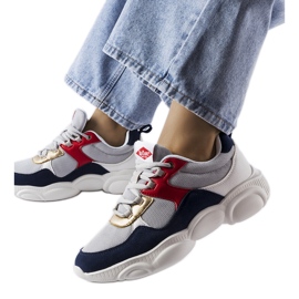 Sneakers sportive grigie Lee Cooper grigio