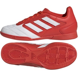 Scarpe adidas Super Sala In Jr IE1552 multicolore arance e rossi