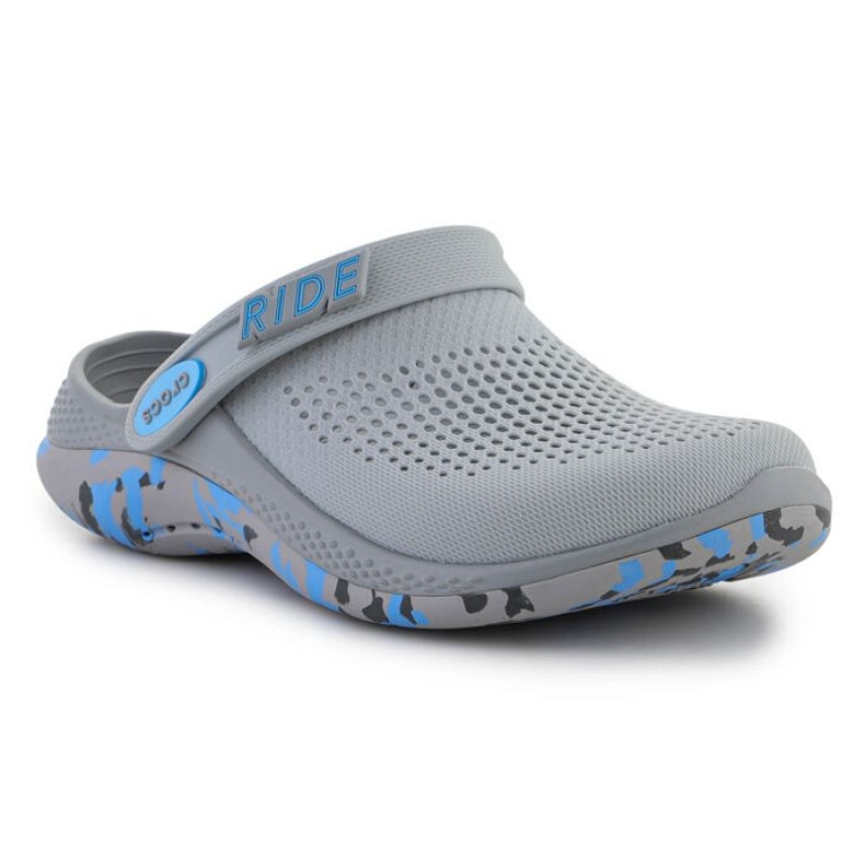 Zoccolo Crocs Literide 360 marmorizzato U 207634-0ZU grigio