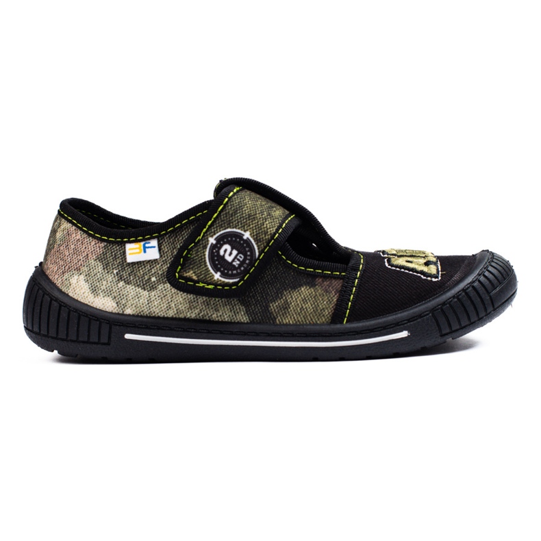 SHELOVET Pantofole in velcro per un ragazzo 3F camo multicolore