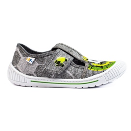 SHELOVET Pantofole grigie per un pallone da ragazzo 3F multicolore