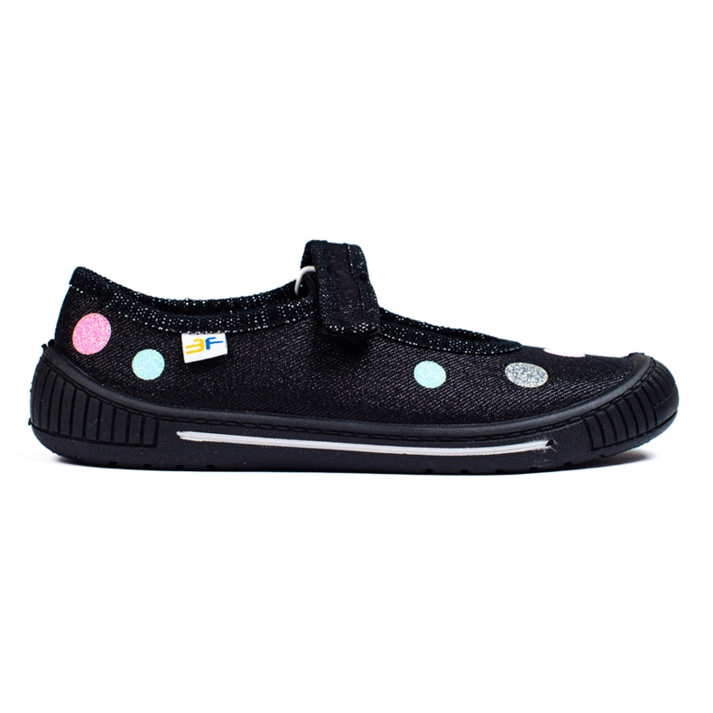 SHELOVET Pantofole nere per bambina 3F nero
