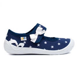 SHELOVET Pantofole stella 3F blu navy per bambina multicolore