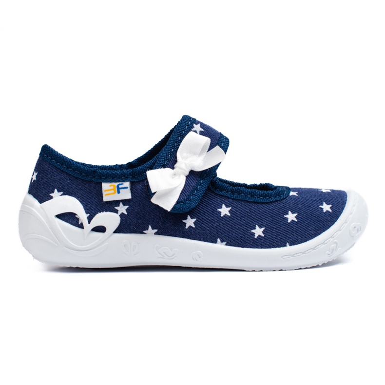 SHELOVET Pantofole stella 3F blu navy per bambina multicolore