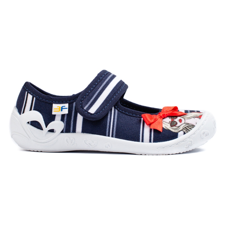 SHELOVET Pantofole blu navy per bambina 3F