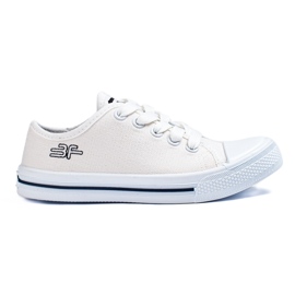 SHELOVET Sneakers da bambino 3F bianche bianca