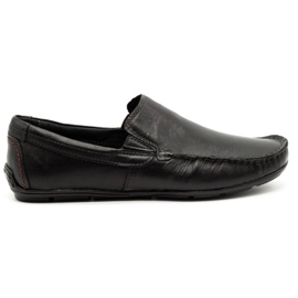 Olivier Mocassini uomo 763 grana nera nero