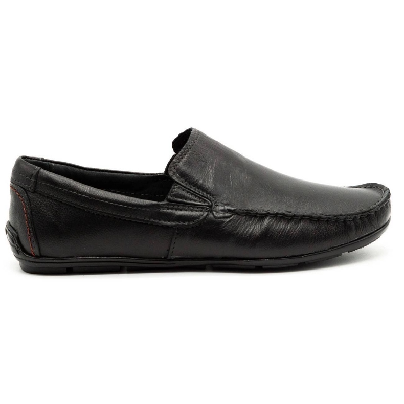 Olivier Mocassini uomo 763 grana nera nero