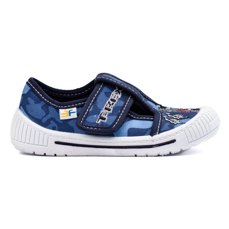SHELOVET Pantofole per bambini blu per la scuola materna 3F