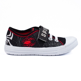 SHELOVET Sneakers da bambino con velcro 3F nero