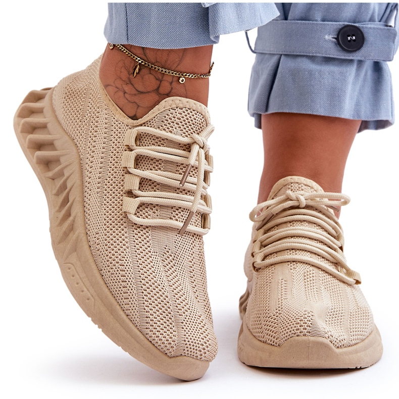 PG1 Sneakers Slip-on Tessuto Donna Beige Venett
