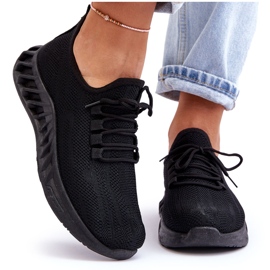 PG1 Sneakers Slip-on in Tessuto da Donna Nere Venett nero