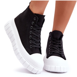 PS1 Sneakers alte da donna nere Avis nero