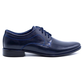Olivier Scarpe formali da uomo 108 blu navy