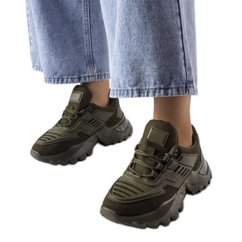 Inna Scarpe SPORTIVE da Donna AL003 Verde