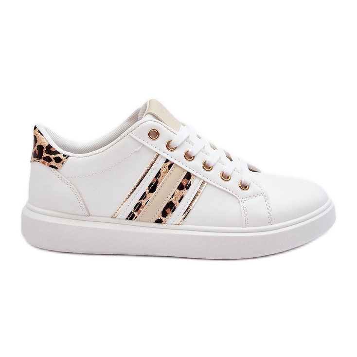 PG1 Scarpe Sportive Donna Rilee Stampa Animalier Bianco bianca