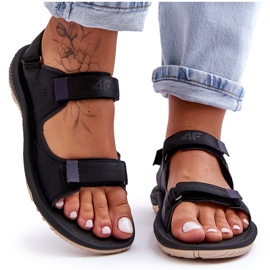 Sandali Sportivi Donna 4F 4FSS23FSANF016-22S Nero