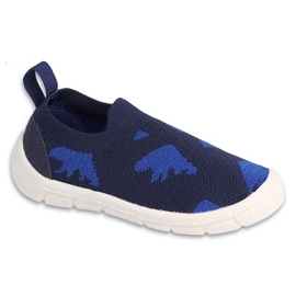 Scarpe per bambini Befado blu navy e blu 102X006