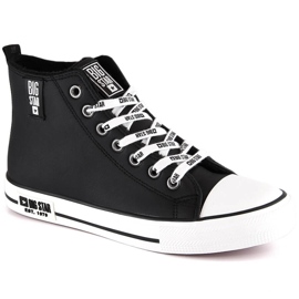 Sneakers isolanti da uomo alte nere Big Star KK174346 nero