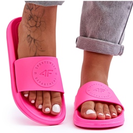 Pantofole Sportive da Donna 4F 4FSS23FFLIF069-53S Fucsia rosa