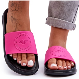 Ciabatte Sportive Donna 4F 4FSS23FFLIF069-55S Rosa-Nero
