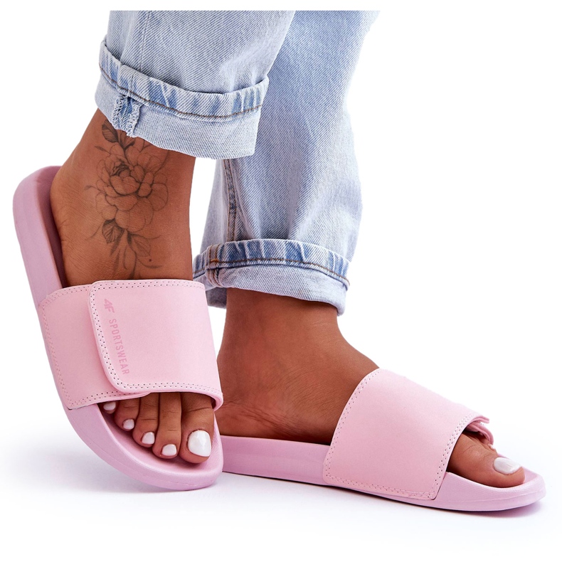 Ciabatte rosa da donna 4F 4FSS23FFLIF070-56S