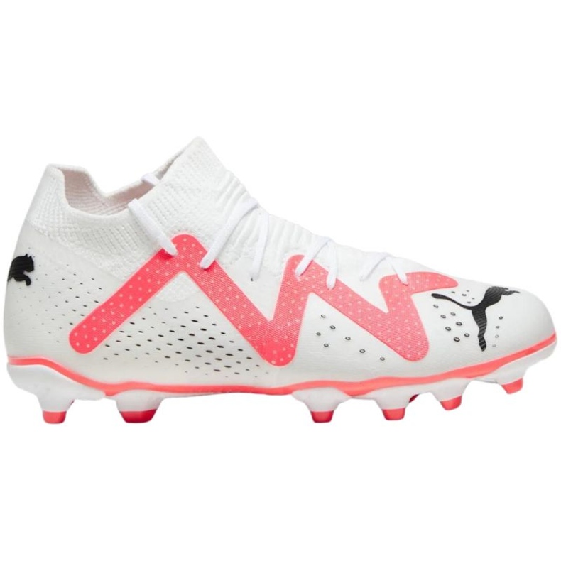 Scarpe da calcio Puma Future Match FG/AG Jr 107384 01 bianca bianca