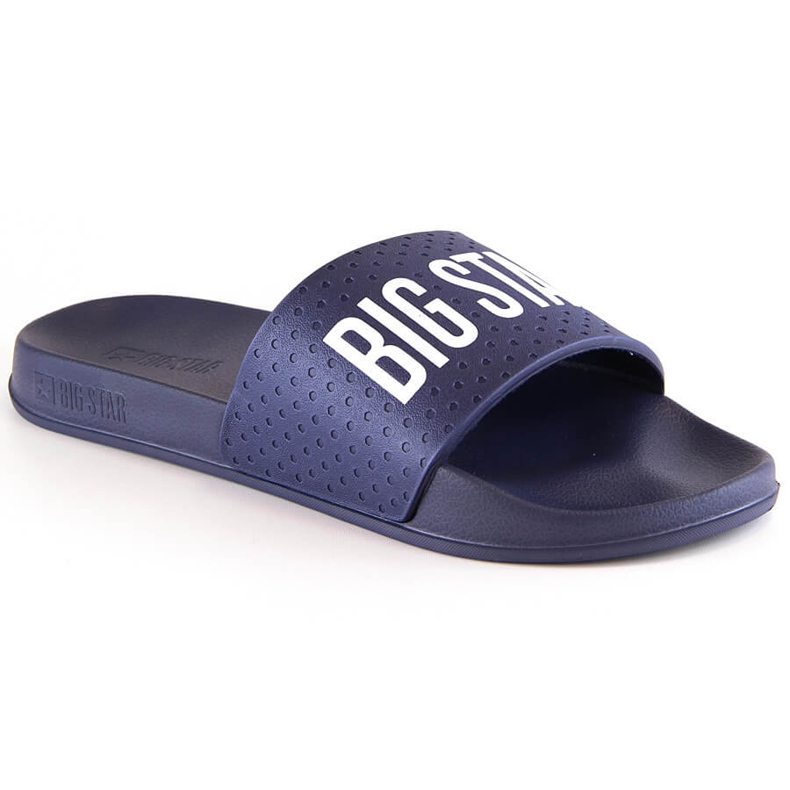 Pantofole sportive da uomo Big Star MM174321 in schiuma blu