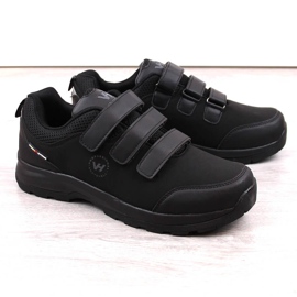 Potocki Scarpe softshell sportive da trekking con velcro Vanhorn nero
