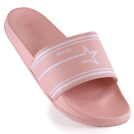 Pantofole sportive rosa Big Star W INT1907B