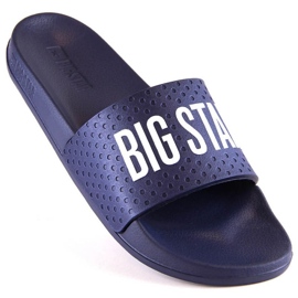 Pantofole in schiuma Big Star Jr INT1908C blu navy