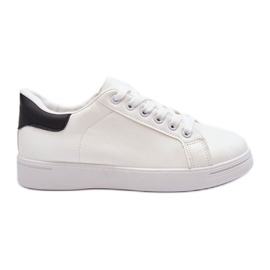 Scarpe Sportive Classiche Da Donna Corrine Bianche E Nere bianco