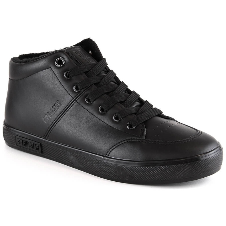 Scarpe sportive da uomo isolate per la caviglia nere Big Star KK174348 nero